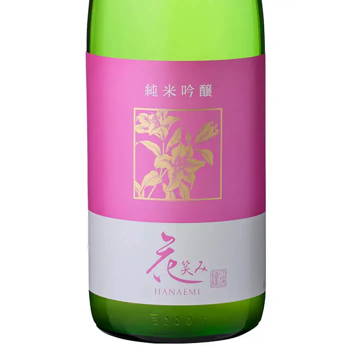 花笑み 純米吟醸 (1800ml) 酒 お酒 日本酒 地酒 アルコール 飲料 常温 【opby010】【尺間嶽酒店】