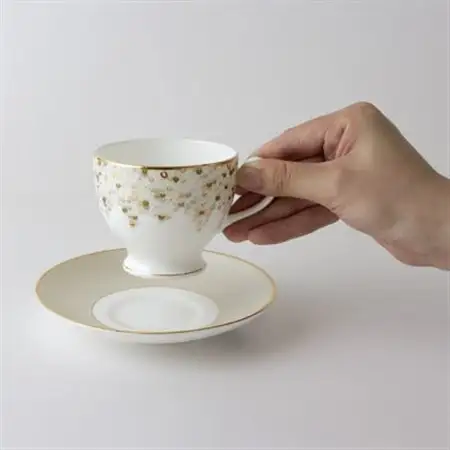 【NIKKO】ペア兼用碗皿セット「スパングルス」《ニッコー食器》(12471-CC24)【1381384】