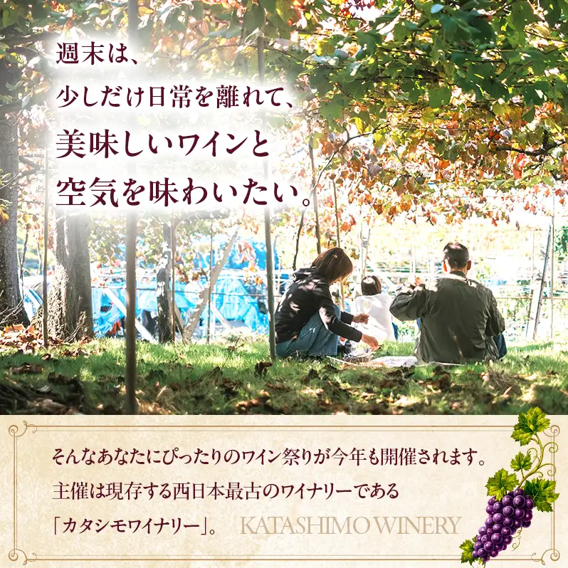 チケット かたしもワイン祭り2026 ワイナリー 飲み歩き チケット