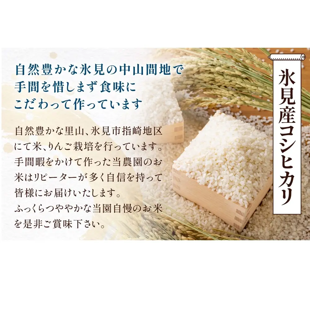 【3回定期便】扇浦農園氷見産コシヒカリ5kg　＆　氷見産イワシ生ふりかけ2種セット 米 コシヒカリ ふりかけ おかず 定期便 富山県 氷見市