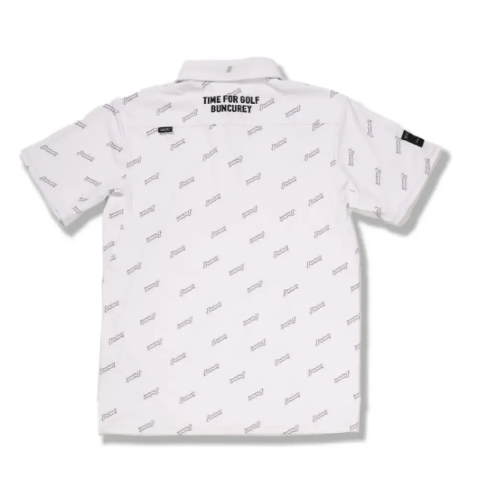 BUNCUREY　ゴルフウェア　≪B≫ロゴ半袖ポロシャツ（BM23SS-01-005）オフ／サイズ3