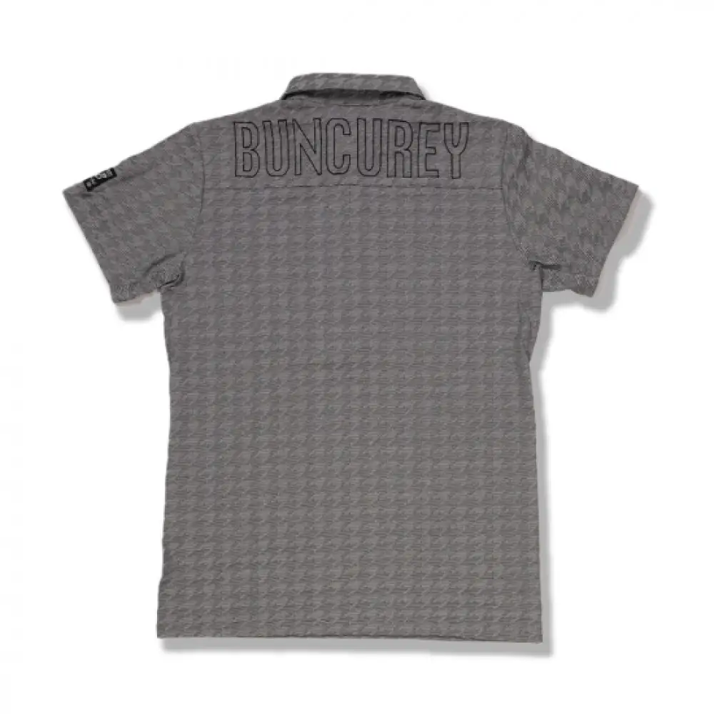 BUNCUREY　ゴルフウェア　半袖ポロシャツ（BM23SS-01-043）グレー／サイズ3