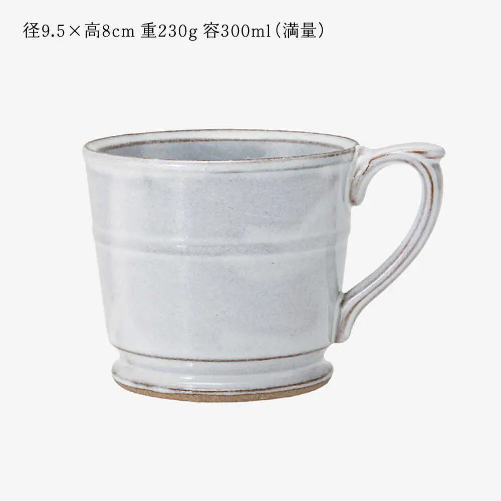【波佐見焼】 【essence】smith mug ジルコンWT 食器 マグ【西海陶器】[OA487]