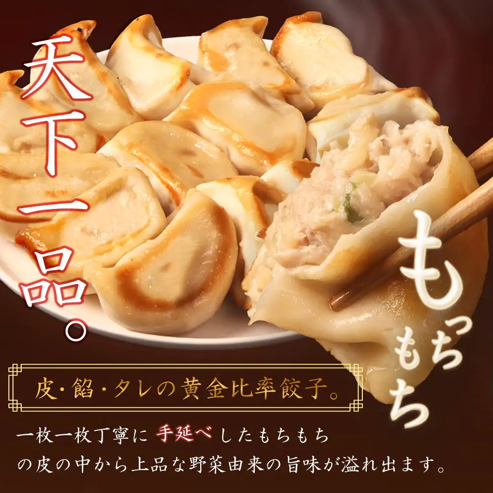【定期便：3回】【なかしべつミルキーポーク100％使用】 樹苞 お城餃子36個（約9人前）【5301501】
