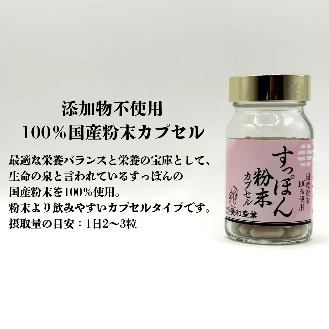 すっぽん粉末カプセル 80粒 | すっぽん 健康食品 サプリメント 愛和産業