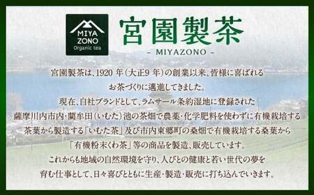 宮園製茶の2種お試しセット （有機桑茶・有機いむた茶 各1袋）お茶 桑茶 ティーバッグ ZS-551