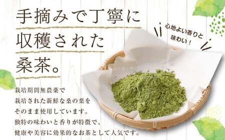 桑茶粉末 100g （50g×2P） 桑茶 粉末 健康茶 お茶 茶 AS-199