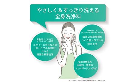 クリアレックスWi 450mL 1本、詰替用 2個 セット 洗浄料 ボディソープ 洗顔料 低刺激 本体 詰め替え セット 墨田区 東京都