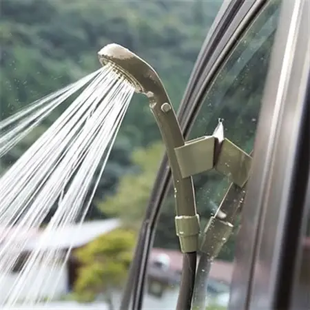 パワードシャワー(DC専用)キャンプや車中泊におすすめ、防災用品としても!　69930011【1663569】