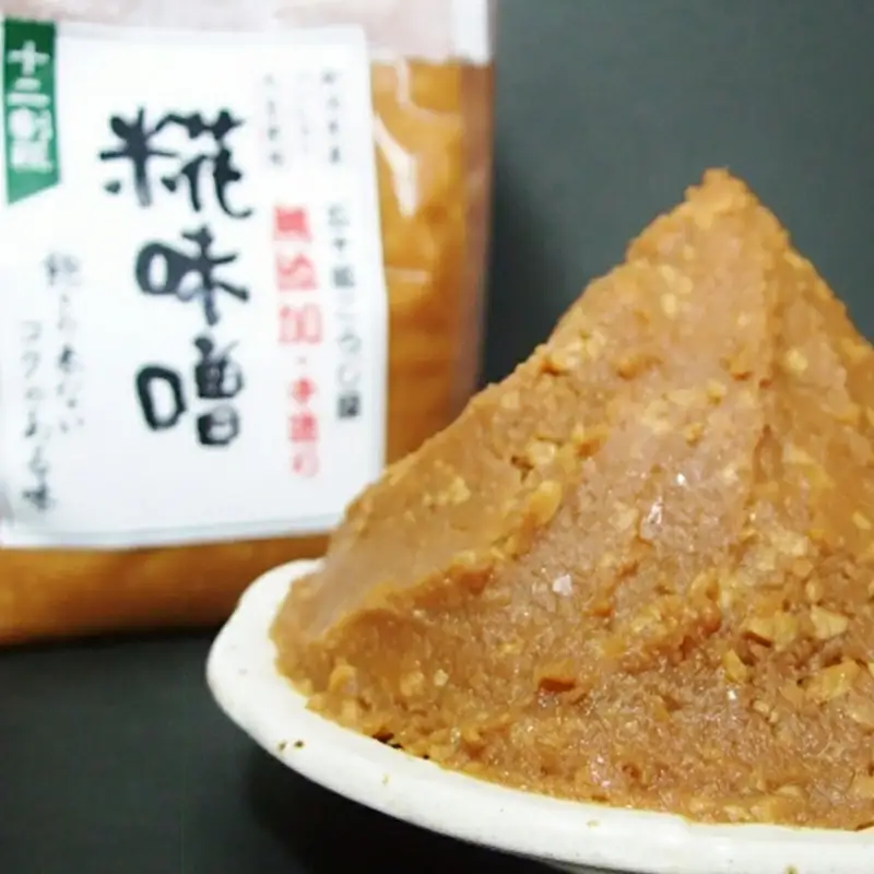 20-04生味噌12割麹6kg【無添加・新潟産米と大豆100％使用】（五十嵐こうじ屋）
