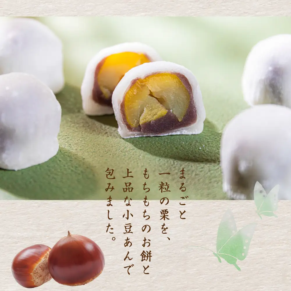 栗餅 大福 10個 和菓子 |   金蝶園総本家 和菓子