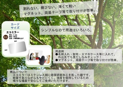 高砂市マスコットキャラクター　ぼっくりんエコミラー