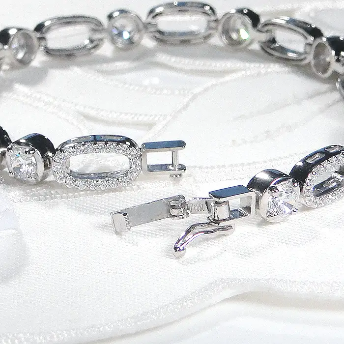 ブレスレット プラチナ PT900 ダイヤモンド 3.2ct ラウンド エリプス ダイヤブレスレット ゴージャス 丸 楕円 ダイヤモンドブレス 豪華 レディース【f293-d-pt】 ALPAZ177