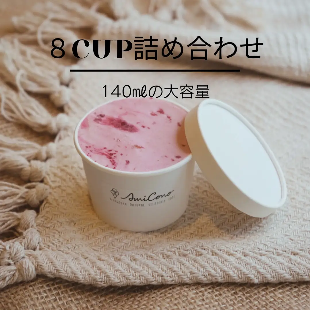 ジェラート 季節の天然素材 AmiCono 8種8個セット スイーツ アイス デザート お菓子 ギフト 贈答_0097-001-se7