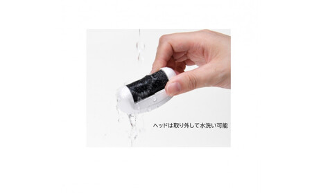 川崎市に本社工場を構える　理美容家電メーカー　ロゼンスターJPN　電動かかと角質ローラー　ND-006