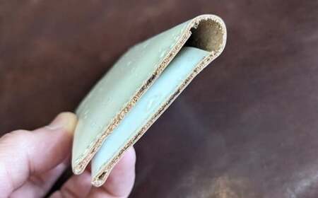 月面革カードケース（限定品） 革 レザー 革小物 ハンドメイド 手作り