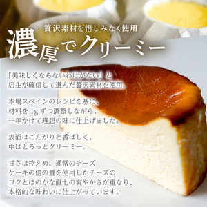 バスクチーズケーキ 定期便 3回 ケーキ