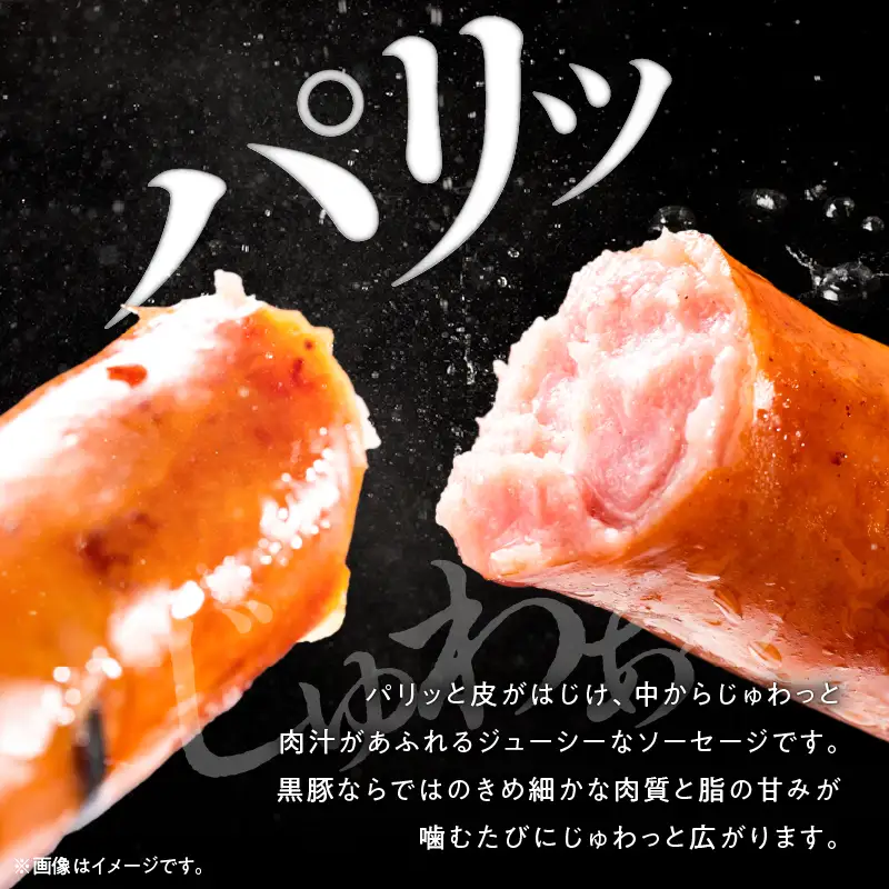 鹿児島 黒豚 ショートウィンナー 900g KN005-012-02 肉 豚肉 冷凍 ソーセージ