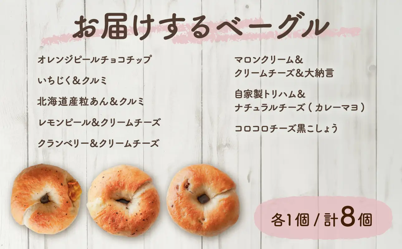 発芽玄米パンとおすすめベーグルセレクト！