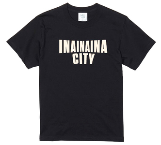 INA CITY Tシャツ ブラックXLサイズ | アパレル 服 洋服 Tシャツ ロゴT シャツ 伊那デザイン シンプルT ホワイト ブラック ご当地T ローカルブランド カジュアル 伊那市 ふるさと納税