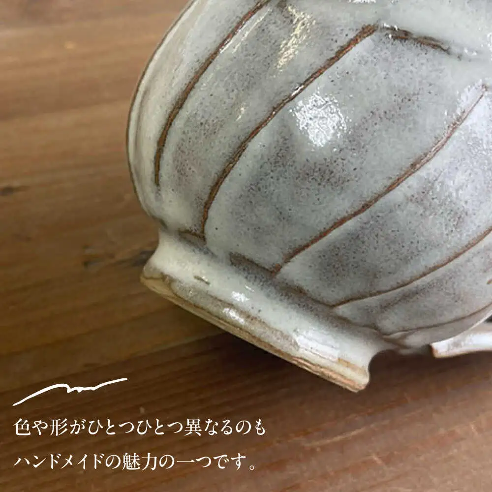 しのぎ コーヒー碗 丸 糸島市 / 桜窯（洞 裕次）　【いとしまごころ】 コーヒーカップ マグ[AXZ002]