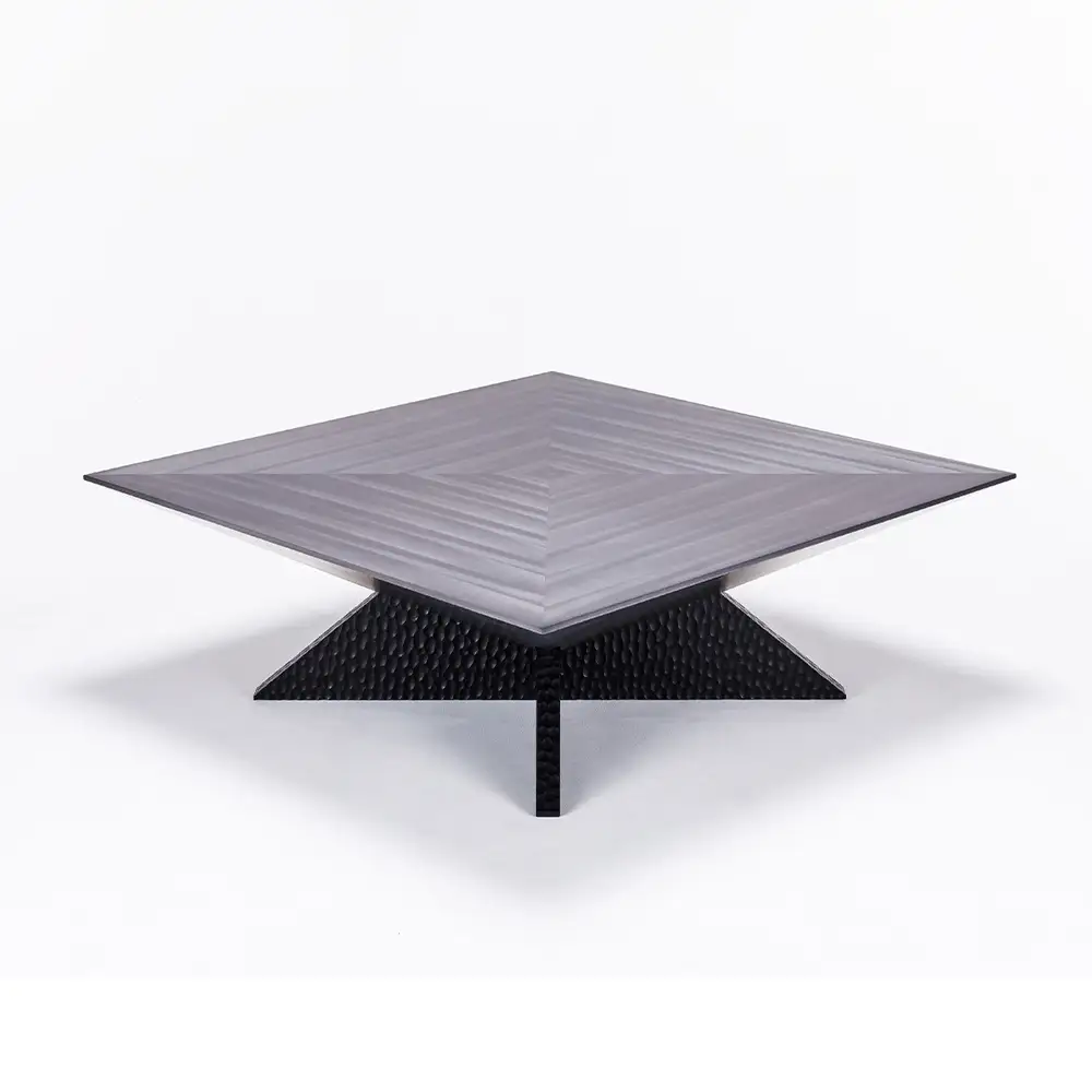 Satyagraha Coffee Table ／ 家具 テーブル サティアグラハ コーヒーテーブル オリジナル家具 ブランド MATSUOKA マツオカ 松岡家具製造 高級感 上質 エレガント ラグジュアリー ワンランクアップ 洗練 ディテール 広島県 No.1137