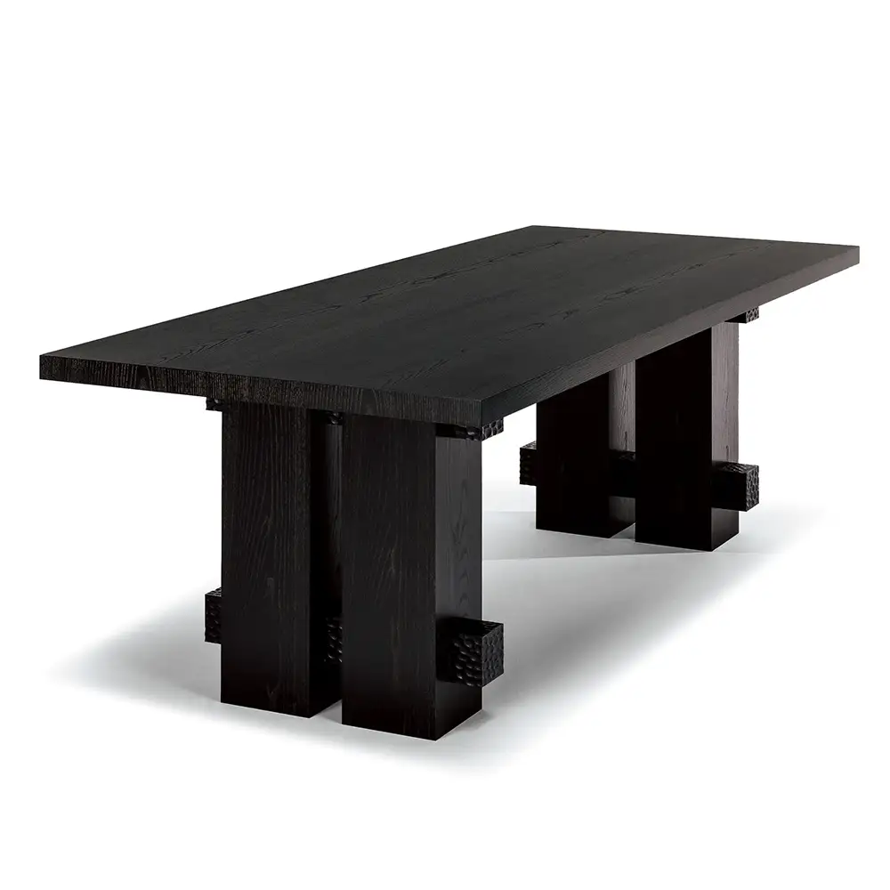 Polonaise Dining Table ／ 家具 テーブル ポロネーゼ ダイニングテーブル オリジナル家具 ブランド MATSUOKA マツオカ 松岡家具製造 高級感 上質 エレガント ラグジュアリー ワンランクアップ 洗練 ディテール 広島県 No.1143