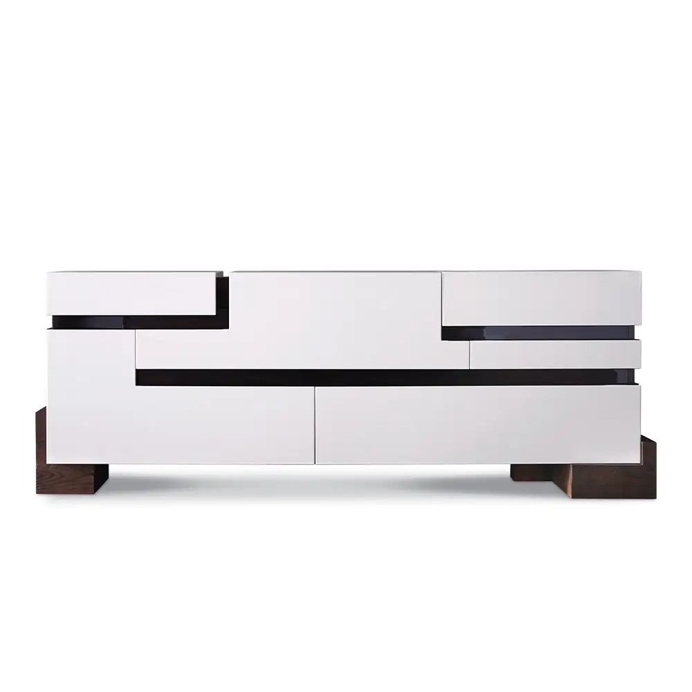 Puzzle Block Cabinet ／ 家具 パズルブロック キャビネット オリジナル家具 ブランド MATSUOKA マツオカ 松岡家具製造 高級感 上質 エレガント ラグジュアリー ワンランクアップ 洗練 ディテール 広島県 No.1154