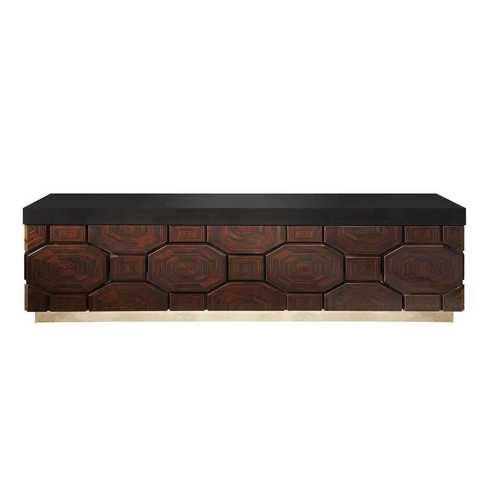 Tortoise Low Cabinet ／ 家具 トータス ローキャビネット オリジナル家具 ブランド MATSUOKA マツオカ 松岡家具製造 高級感 上質 エレガント ラグジュアリー ワンランクアップ 洗練 ディテール 広島県 No.1159