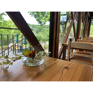 近江富士花緑公園 森林カフェ 「またほこゆった」近江牛カツ御膳ドリンク・デザート付 ペア食事券
