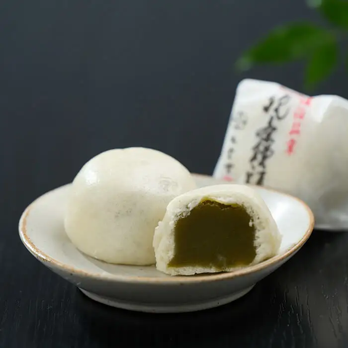 挽茶 饅頭 (10個) 饅頭 まんじゅう 茶 薄皮 小分け スイーツ お菓子 おやつ 焼き菓子 和菓子 常温【opbz022】【さいき本舗 城下堂】