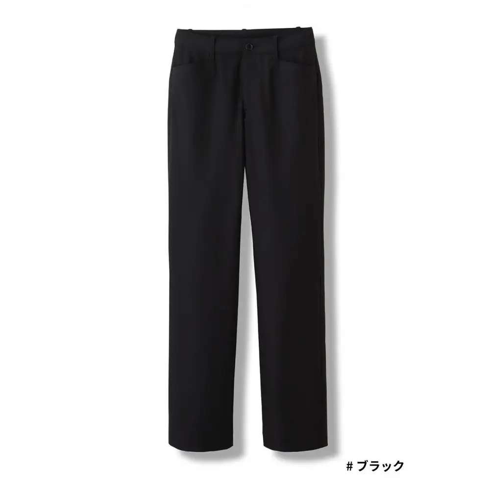 【B-THREE/ビースリー】美脚見え ラグジュアリーな大人のストレートパンツ(770353)
