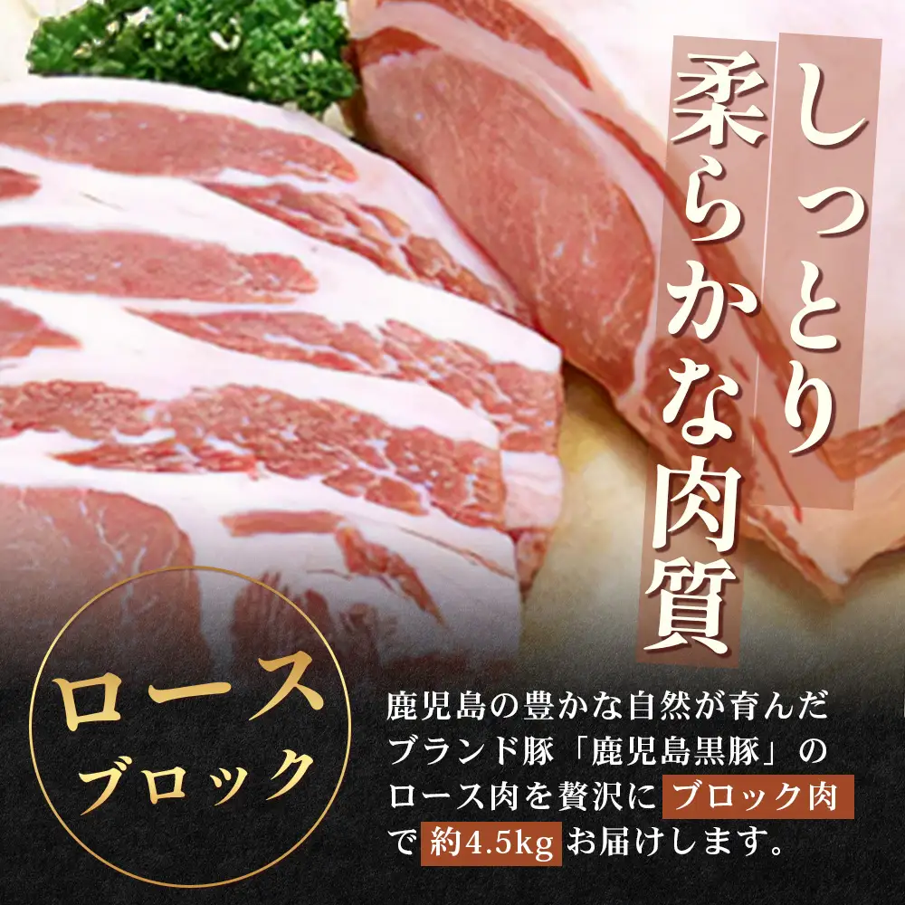 ≪全3回≫【南大隅町限定】食べ応え満点！ ★ かごしま黒豚 ブロック肉 定期便 ★ 鹿児島県産 NS-26 ｜ 肉 豚肉 ぶた 豚 ブタ 黒豚 鹿児島黒豚 ロース ブロック バラ 肩ロース バラブロック 肩ロースブロック ファミリー 業務用 産地直送 限定 鹿児島県 南大隅町 南州農場