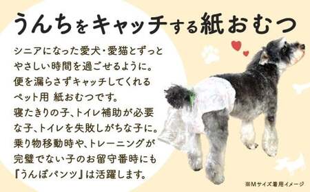 うんぽパンツ LLサイズ 18個入り ペット用品 老犬介護 犬用 猫用 ペット用 ペット用紙オムツ ペット用紙おむつ ペット用パンツ 福岡県 北九州市