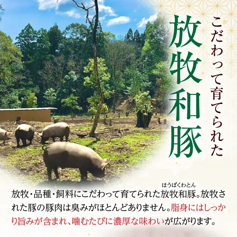 豚肉 しゃぶしゃぶ 豚肉[モモ 300g 放牧和豚]
