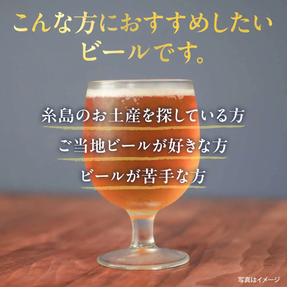 【全12回定期便】いとしまBEER (ペールエール) 330ml×8本 糸島市 / 蔵屋 クラフトビール[AUA055]
