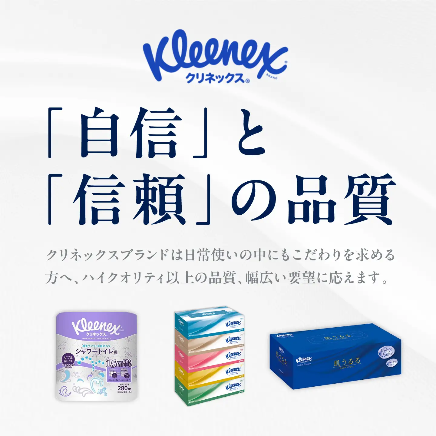 【全3回定期便（2ヶ月に1回届く）】クリネックス 長持ちシャワートイレ用 トイレットペーパー（ダブル）64ロール [BDBH002-3]