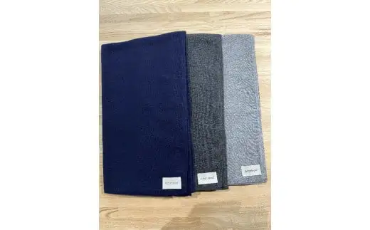 ストール ブランケットストール カシミヤ混ウール ( ネイビー ) 180×80cm | カシミヤ ウール ニット 新潟県 五泉市