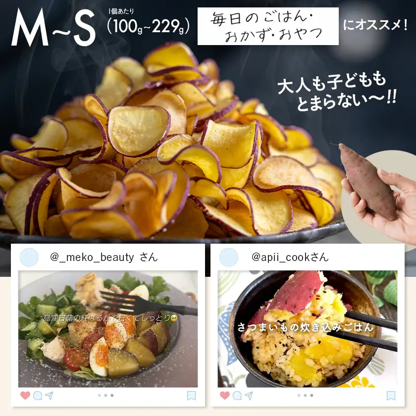 島津甘藷　熟成紅はるか 2kg(M～S)〔LB-A7-001-2kg〕_(都城市) さつまいも 幻のサツマイモ 幻の品種 紅はるか 2kg M～S べにはるか 生芋 ベジエイト 熟成 芋 定番 焼き芋 アウトドア