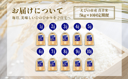 【令和7年産】【10回定期便】米 ひのひかり 5kg 合計 50kg 九州 霧島 えびの産 ヒノヒカリ 発送直前に精米 農家 直送 お米 おこめ こめ コメ 白米 ふるさと納税 5キロ 九州産 宮崎県産 宮崎県 送料無料