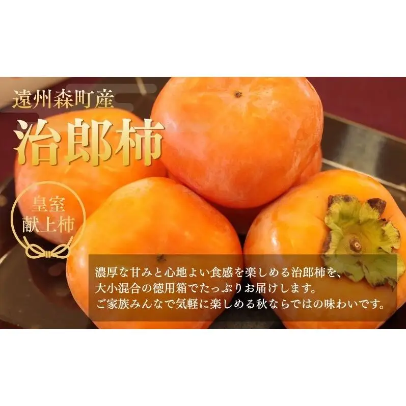 柿 治郎柿 15～20玉 徳用箱 フルーツ くだもの 柿