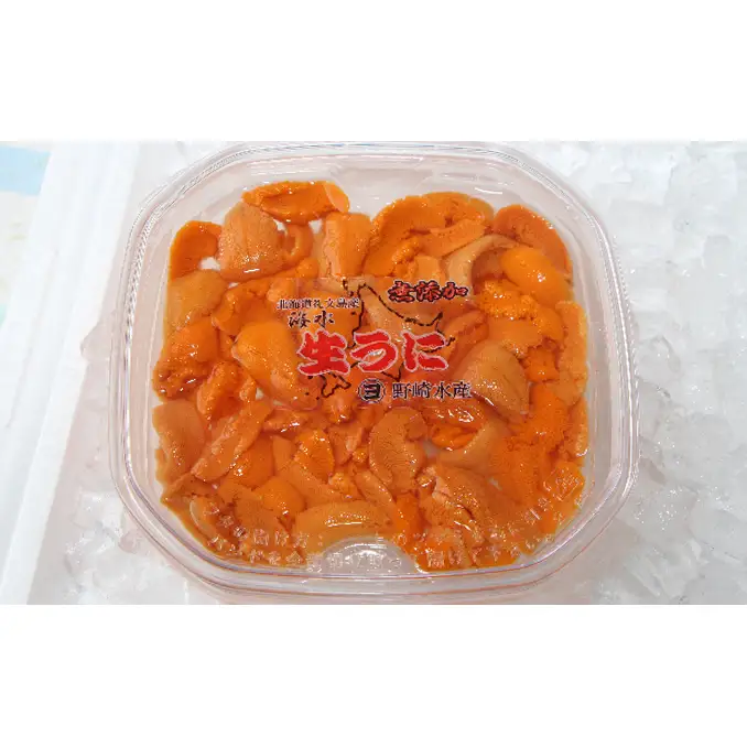 礼文産 ミョウバン不使用 塩水ウニ エゾバフンウニ 100g×5 うに