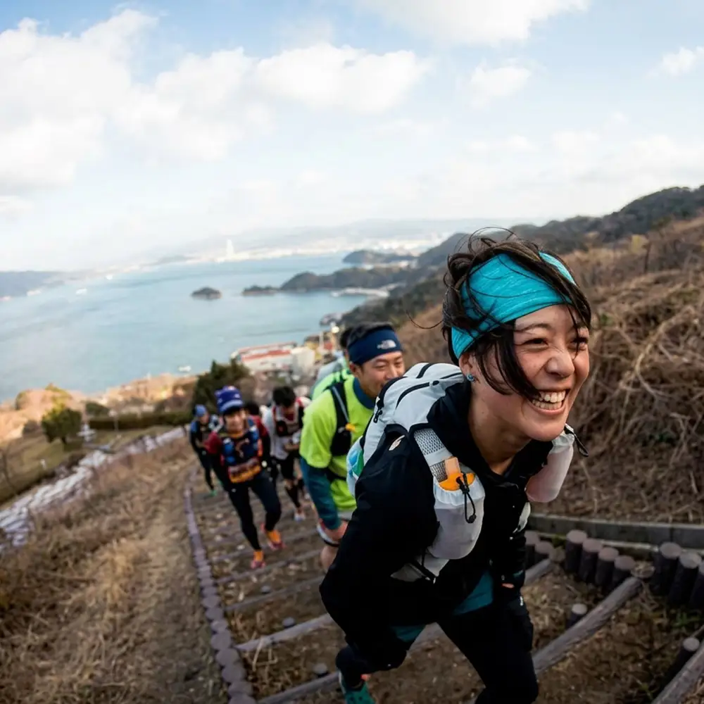 くだまつ笠戸島アイランドトレイル ロングコース  出場権 ／ かさどしま スポーツ 陸上 長距離走 長距離 大会 走る 運動 ランニング ワンダートレイル 体験自然 瀬戸内海 山口県 No.034