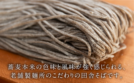 (12/10 入金分まで) 年末発送【2026年12月21日～27日発送】【訳あり】簡易包装 田舎そば 5人前×2袋 めんつゆ付き 10食セット【丸中製麺所】【29-11nt】