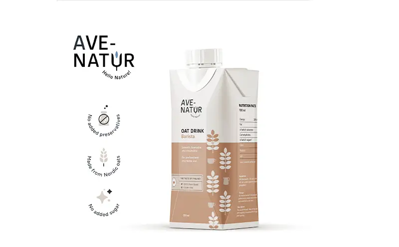 オーツミルク AVE-NATUR オーツ麦 砂糖不使用 オーツミルク【250ml×20本】