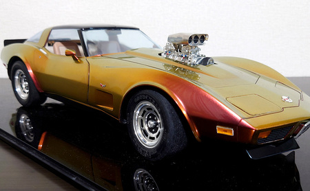 プラモデル 1/12 シボレーコルベットC3 オオタキ 車
