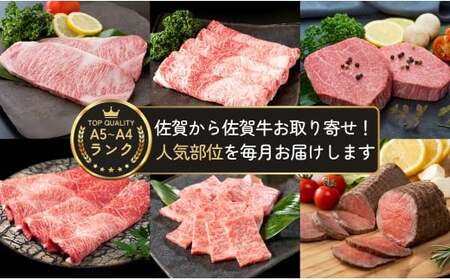 【佐賀牛定期便！12ヶ月連続お届け☆】佐賀からおとりよせ定期便 12回コース【有田まちづくり公社】佐賀牛 牛肉 黒毛和牛 極上の佐賀牛 厳選 お肉 おにく しゃぶしゃぶ ローストビーフ カルビ ヒレステーキ ハンバーグ 切り落とし すき焼き 定期便 ギフト 贈り物 贈答 20万円 za030