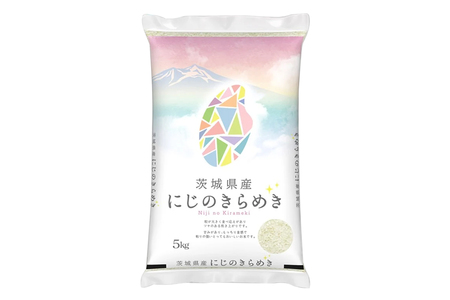 【令和7年産】茨城県産 にじのきらめき 白米 5kg×1袋 [2252]