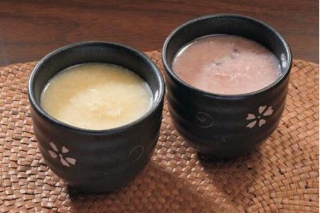 麹屋さんの甘酒（濃縮タイプ）６種類セット 各180g 純米 江刺りんご 玄米 古代米 いなきび [AD001]