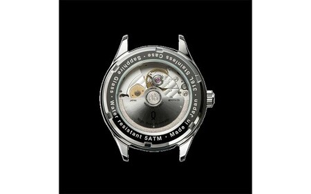 【シルバー×ホワイト （AT-38SVWH1）】 【株式会社Knot】 選べる！ プレミアムシリーズ オートマティック ＆ ステンレスリンクブレスレット 腕時計 時計 ドレスウオッチ ウォッチ 日本製 機械式時計 機械式 自動巻き 東京都 武蔵野市